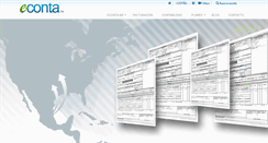 Desktop Screenshot of e-conta.mx